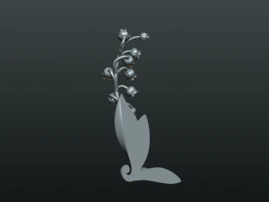lily of the valley 3D Print Model