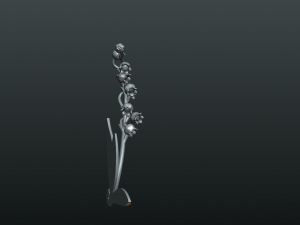 lily of the valley Model Cetak 3D