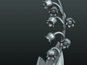 lily of the valley 3D Print Model