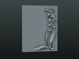 lily of the valley 3D Print Model