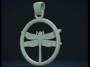 dragonfly pendant 3D Print Model