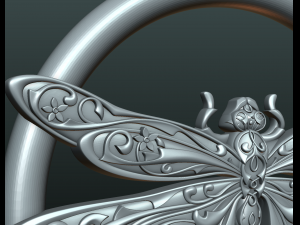 dragonfly pendant Modello di stampa 3D