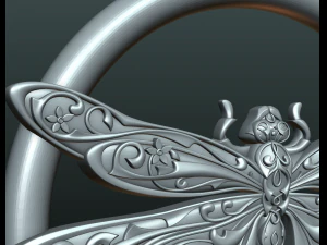 dragonfly pendant 3D Print Model
