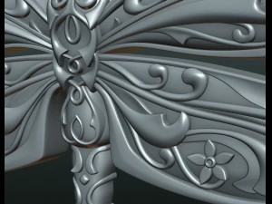 dragonfly pendant 3D Print Model