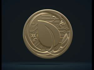 peercoin 3D Принт Модель