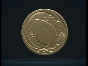 peercoin 3D Print Model