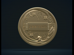 peercoin 3D Принт Модель