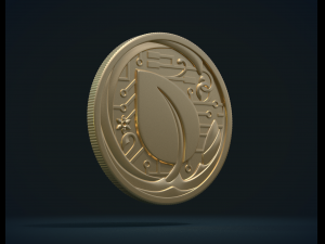 peercoin 3D Принт Модель