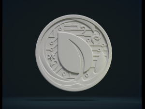 peercoin 3D Принт Модель