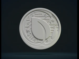 peercoin 3D Print Model