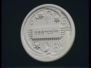 peercoin 3D Принт Модель