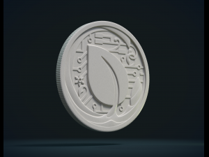 peercoin 3D Принт Модель