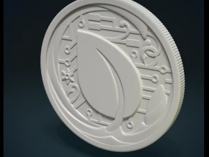 peercoin 3D Print Model