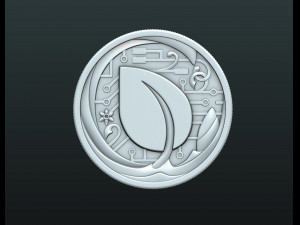 peercoin 3D Принт Модель