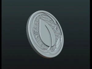 peercoin 3D Print Model