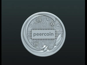 peercoin 3D Принт Модель