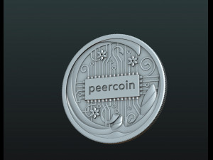 peercoin 3D Принт Модель