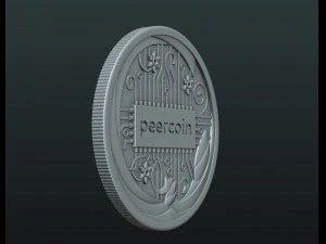 peercoin 3D Print Model
