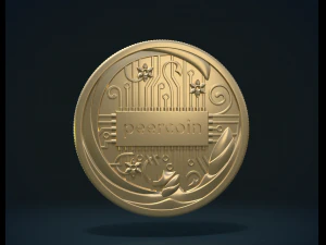 peercoin 3D Print Model