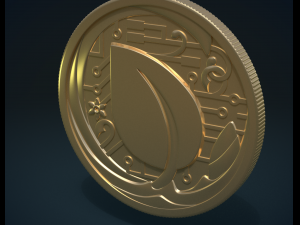 peercoin 3D Принт Модель