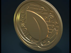 peercoin 3D Print Model