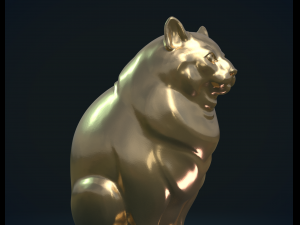 fat cat Model Cetak 3D