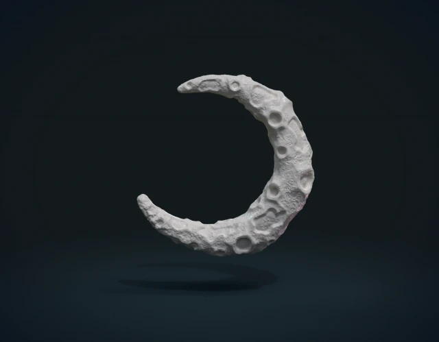 crescent ii 3D Print Model .c4d .max .obj .3ds .fbx .stl .blend 