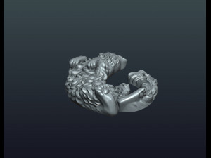 cat bas-relief 3D 打印模型