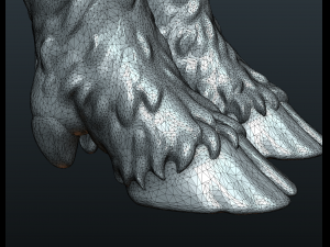 wild boar in static pose Modelo de Impressão 3D