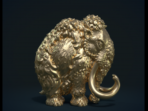 mammoth 3D Baskı Modeli