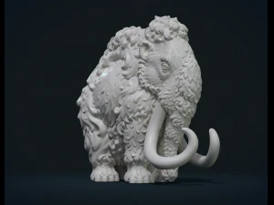 mammoth 3D Print Model