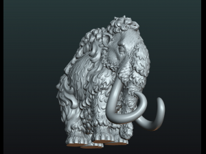 mammoth 3D Baskı Modeli