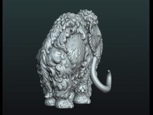 mammoth 3D Baskı Modeli
