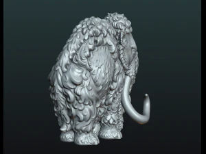 mammoth 3D Print Model