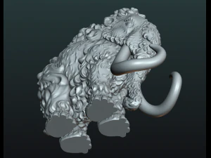 mammoth 3D Print Model