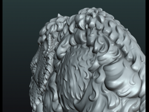 mammoth 3D Baskı Modeli