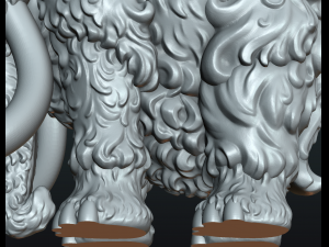 mammoth 3D Baskı Modeli