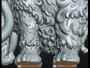 mammoth 3D Print Model