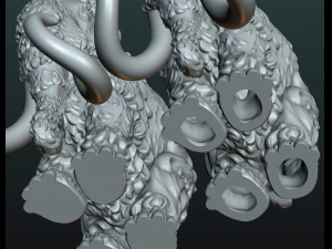 mammoth 3D Print Model