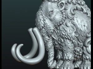 mammoth 3D Print Model