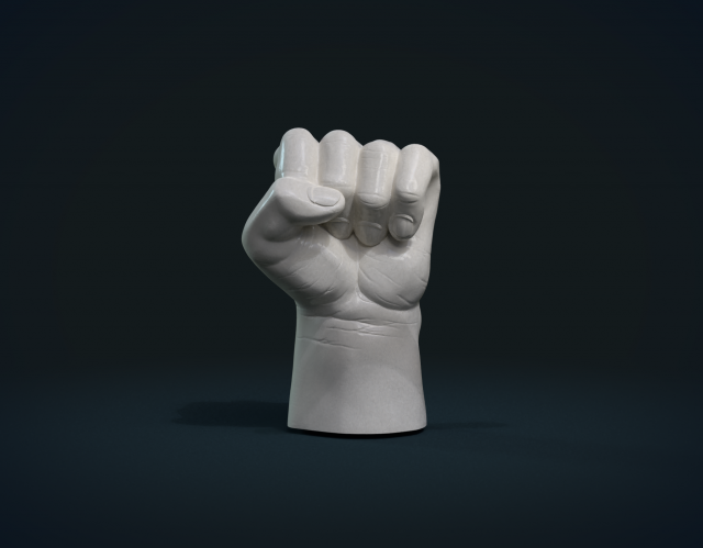 fist hand Modelo de Impressão 3D .c4d .max .obj .3ds .fbx .stl .blend 