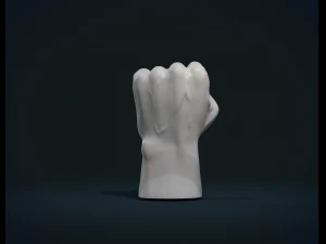 fist hand 3D Print Model
