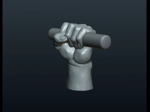 fist hand 3D Print Model