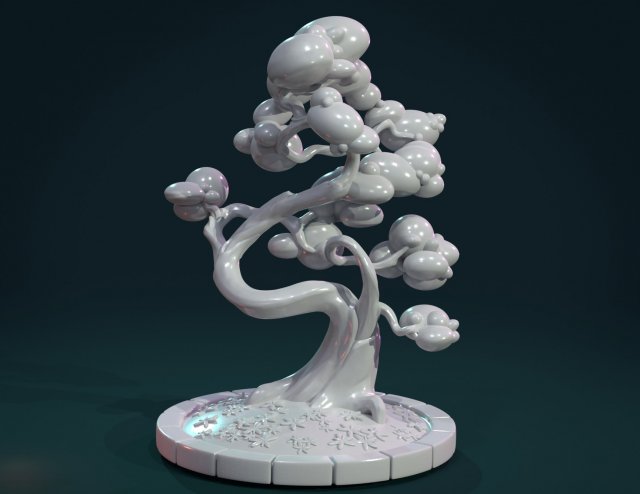 tree ii Modelo de impresión 3D .c4d .max .obj .3ds .fbx .stl .blend 