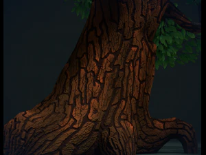 tree with flowers 3D Model