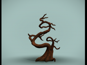 tree with flowers 3D 모델