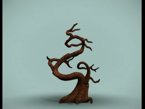 tree with flowers 3D Model