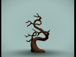 tree with flowers 3D 모델