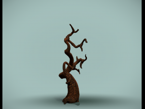 tree with flowers 3D 모델