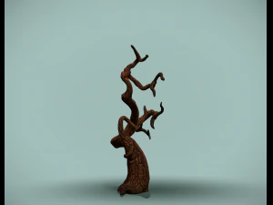 tree with flowers 3D Model